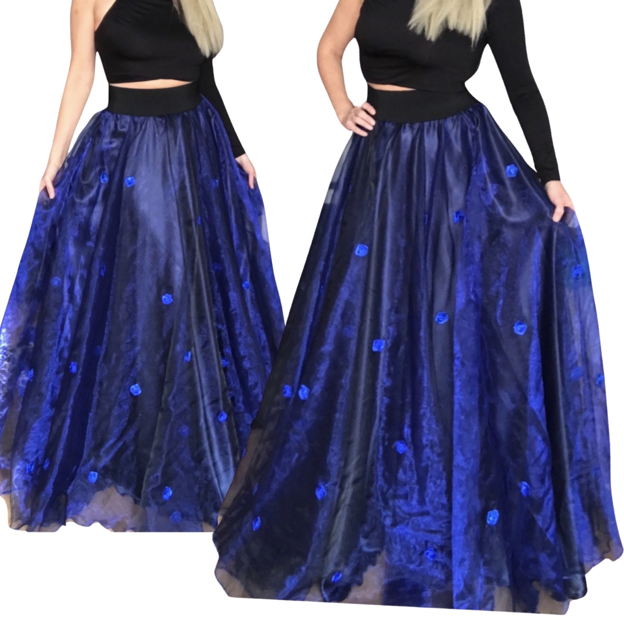 Dlouhá společenská sukně BOROS SK-L-BLO 01